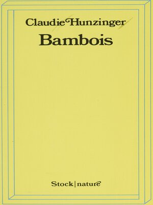cover image of Bambois